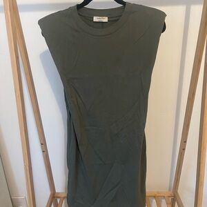 Aritzia Olive Green Sleeveless Top